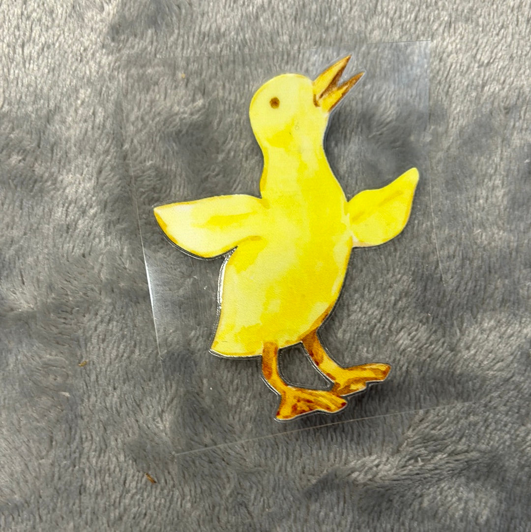 Yellow Chick | UVDTF 3” Decal | Easter | Ready To Ship