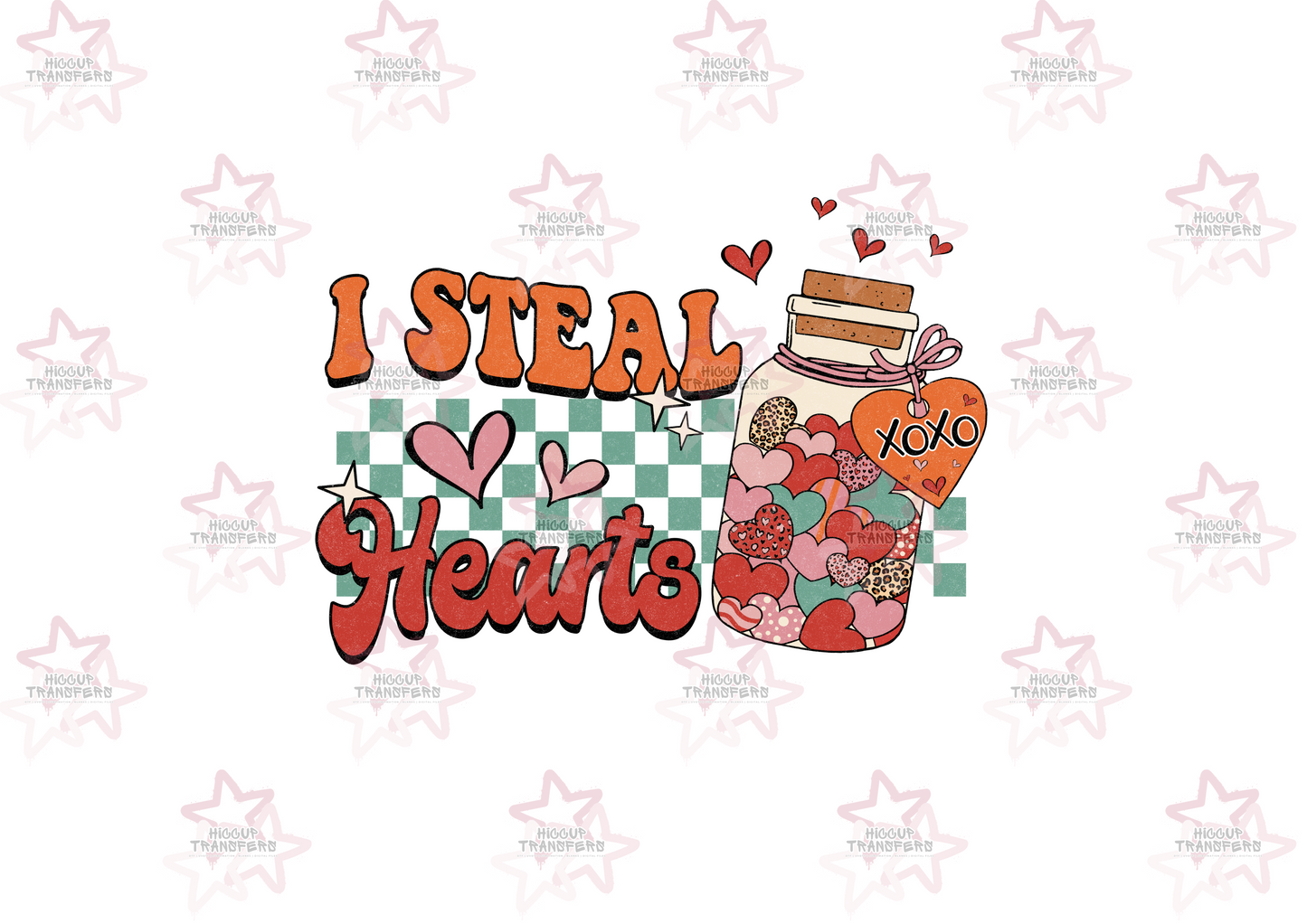 I Steal Hearts | UVDTF 3” Decal