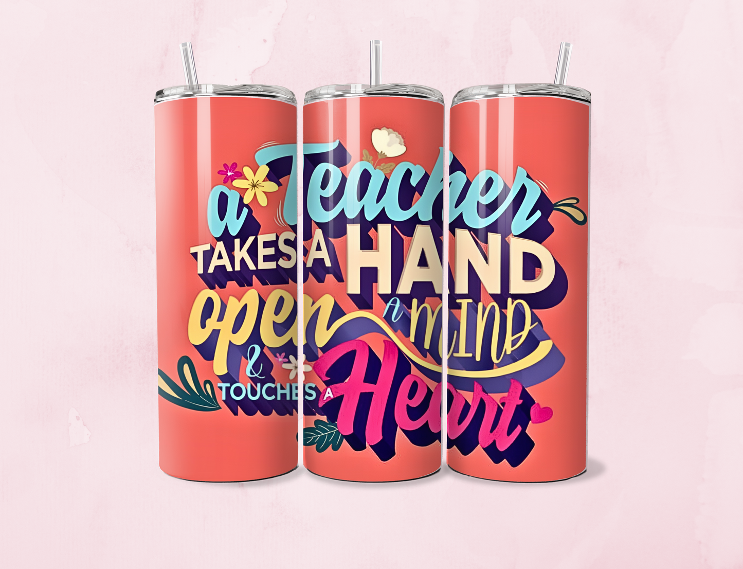 Teacher | 20oz Tumbler Sublimation Wrap