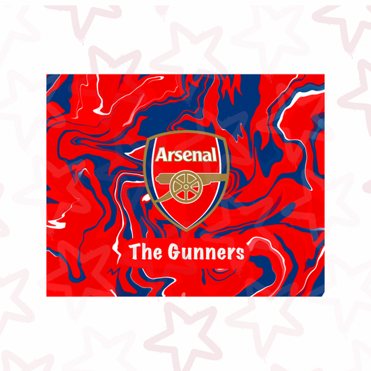 Arsenal The Gunners | Sublimation Wrap 20oz Tumbler, 11oz Mug, 16oz Libbey | Hiccup Exclusive