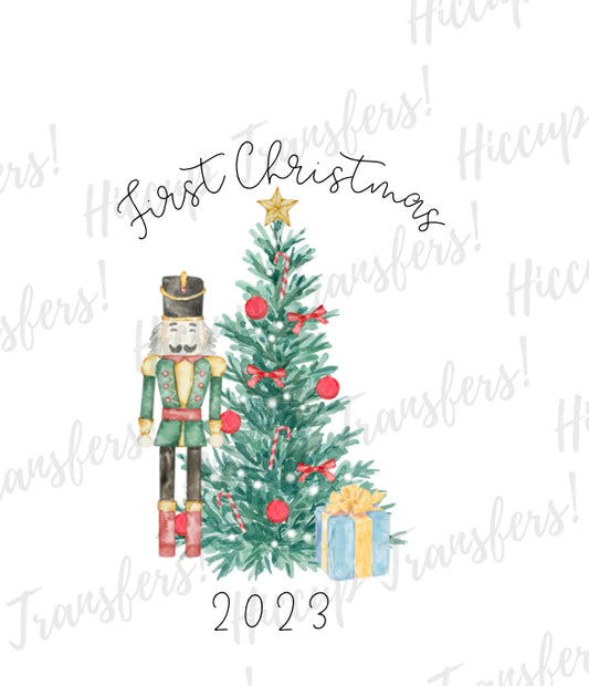 Nutcracker First Christmas | UVDTF 3” Decal | Hiccup Exclusive