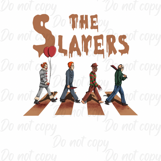 The Slayers | Halloween | DTF transfer