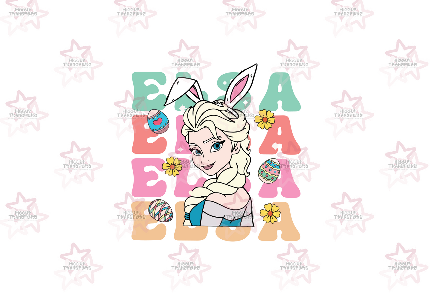 Elsa | Easter | DTF Transfer