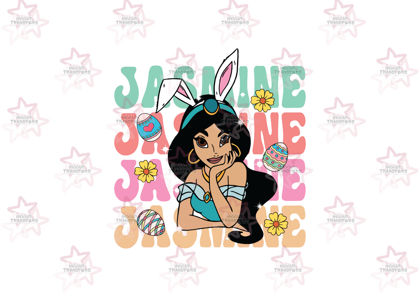 Jasmine | Easter | DTF Transfer