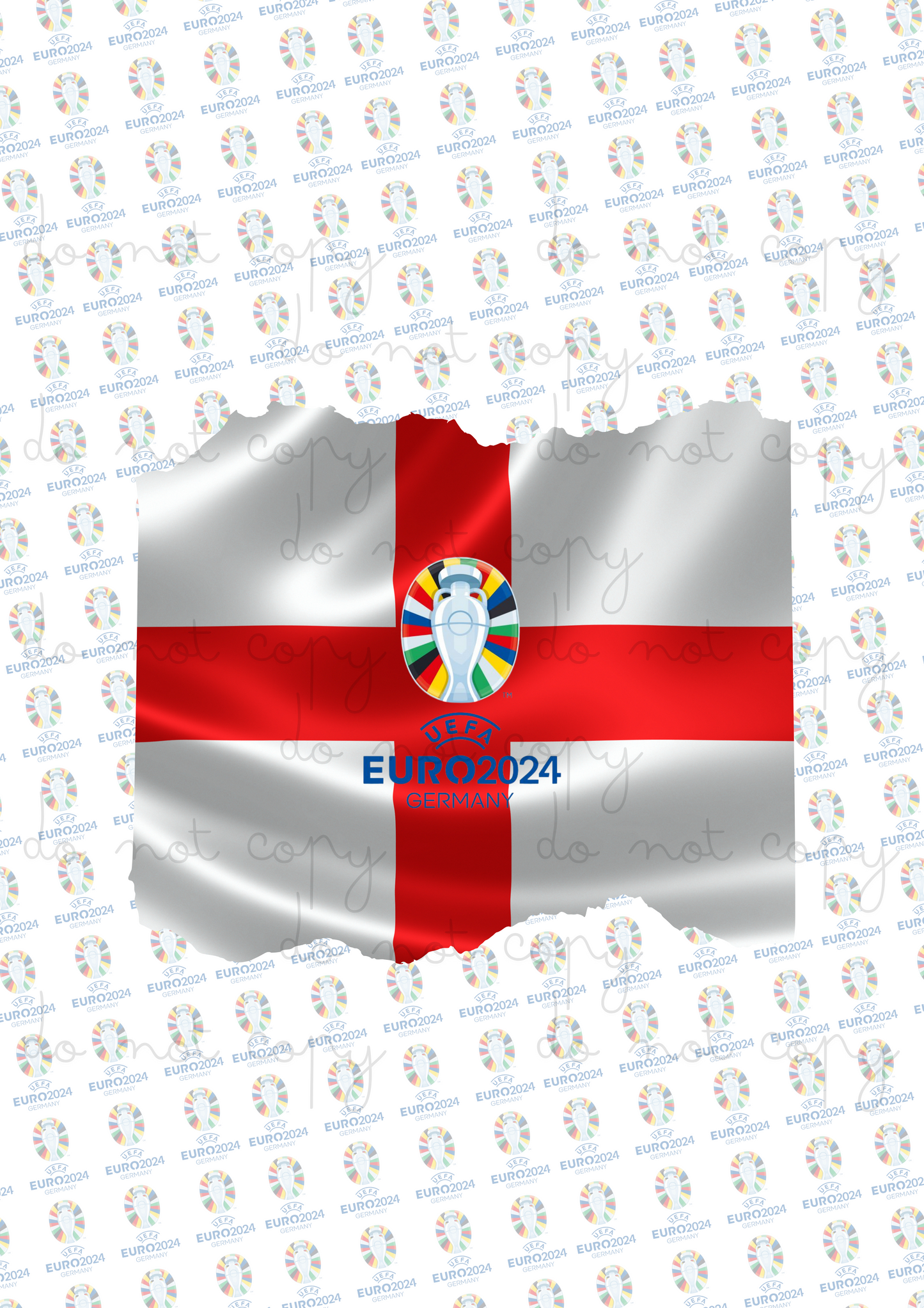 England Flag | Euros 2024 | DTF transfer