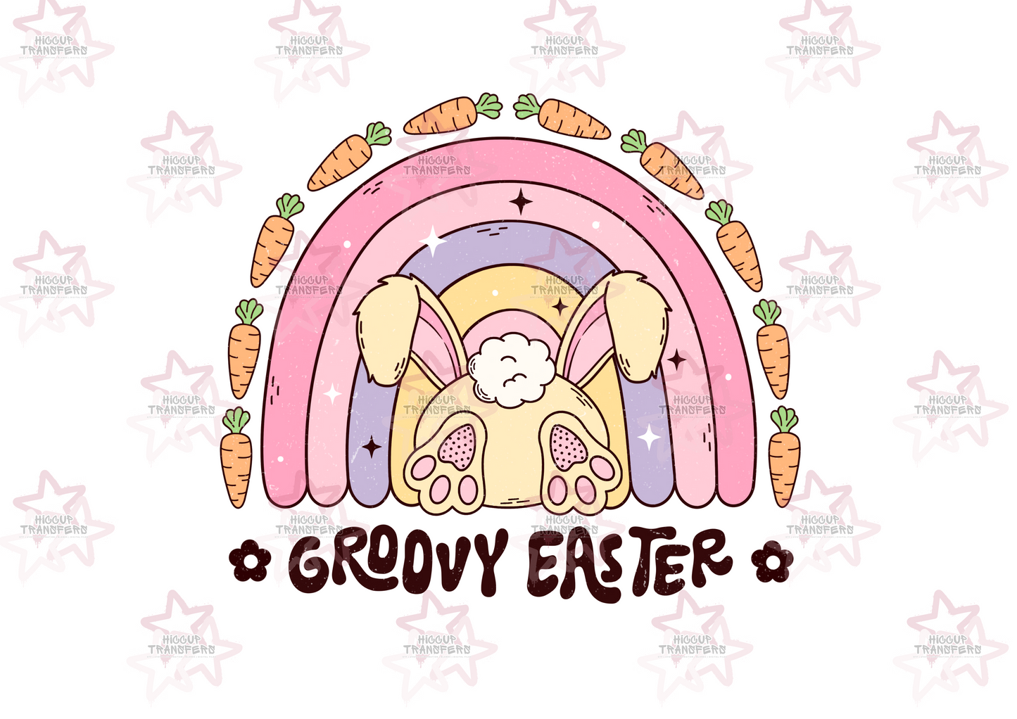 Groovy Easter | Easter | DTF Transfer