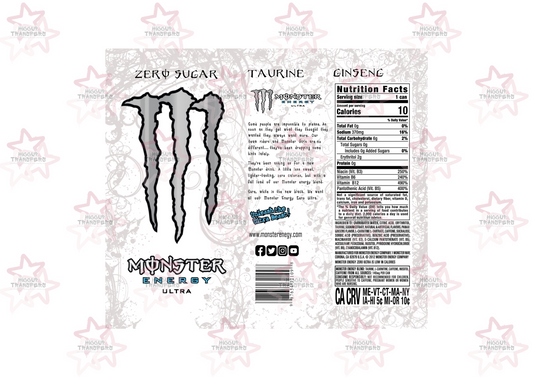 Monster Zero Sugar | 20oz Tumbler Sublimation Wrap
