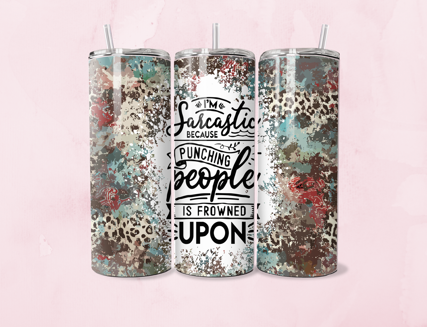 I’m Sarcastic | 20oz Tumbler Sublimation Wrap