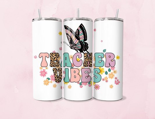 Teacher | 20oz Tumbler Sublimation Wrap