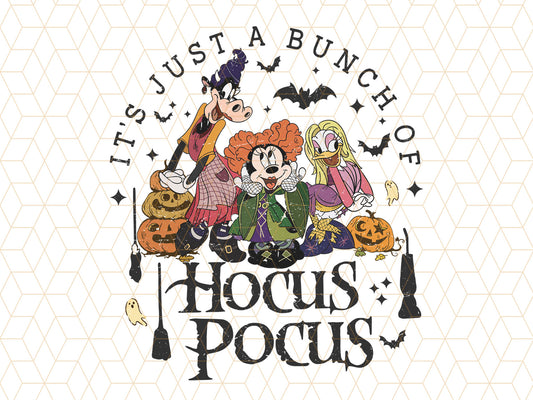 Mouse hocus pocus halloween  DTF transfer