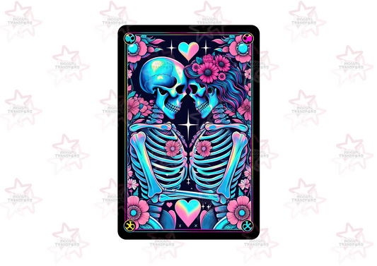 The Lovers Tarot Card | UVDTF 3” UVDTF