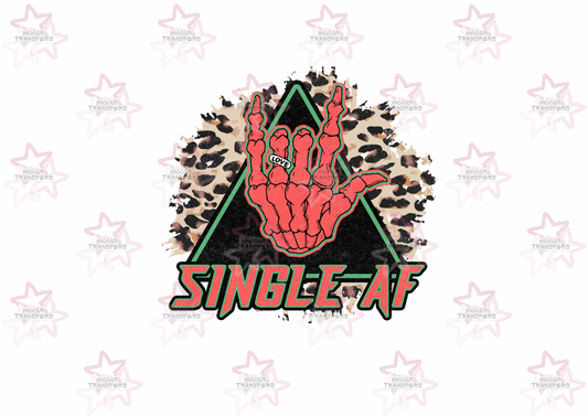 Single AF | UVDTF 3” Decal