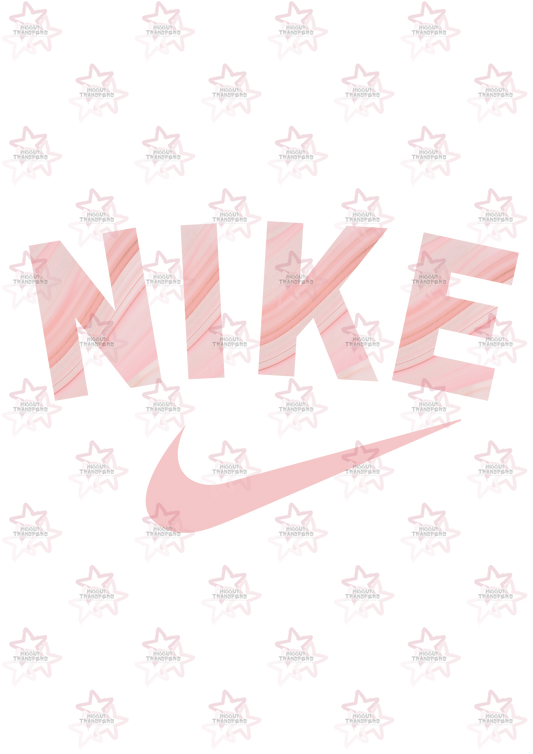Pink & Coral Swirl | DTF transfer | Hiccup Exclusive Design | Swoosh Tick