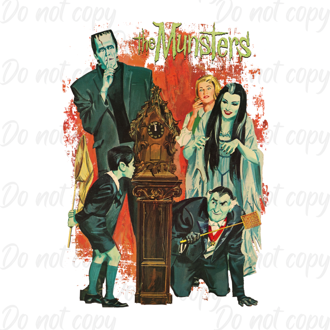 The Munsters | Halloween | DTF transfer