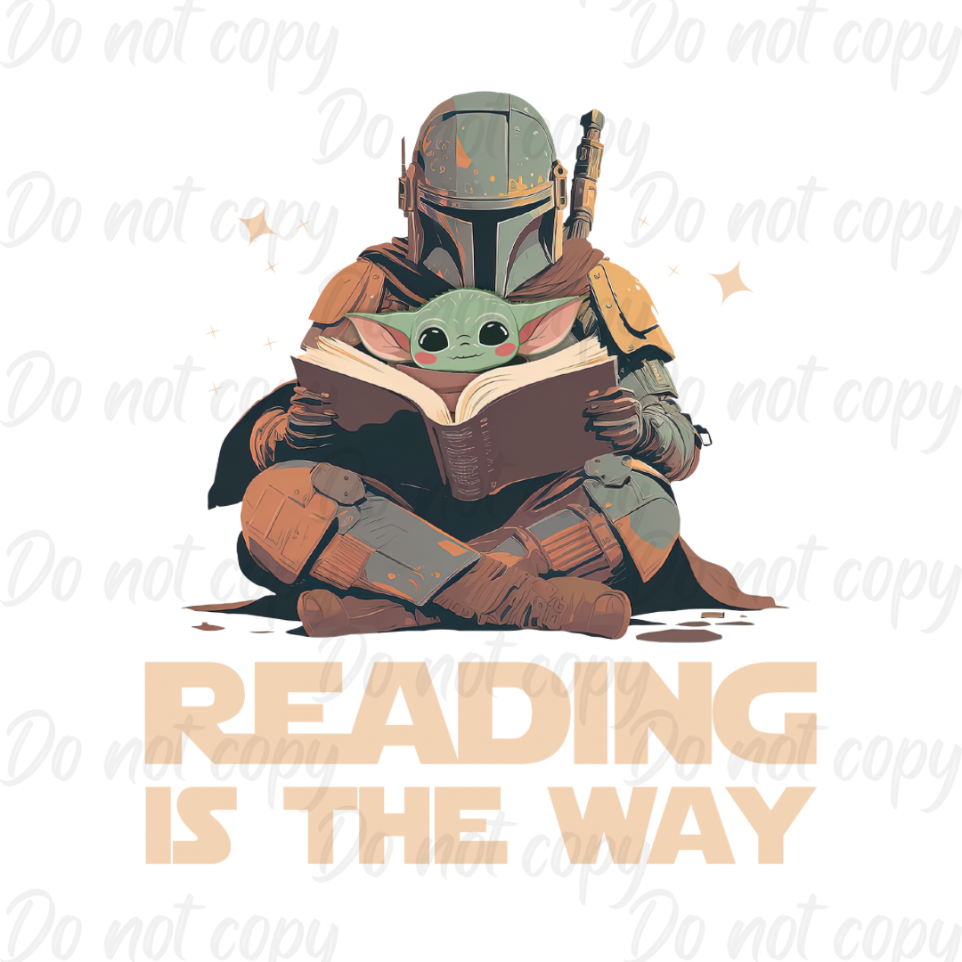 Reading Is The Way | DTF transfer