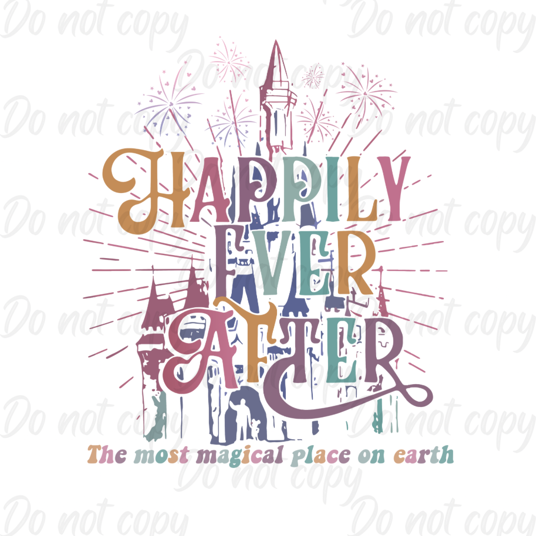 Happily Ever After | DTF transfer