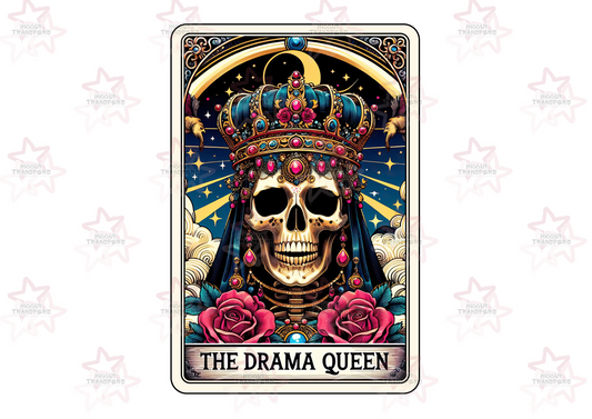 The Drama Queen Tarot Card | UVDTF 3” UVDTF