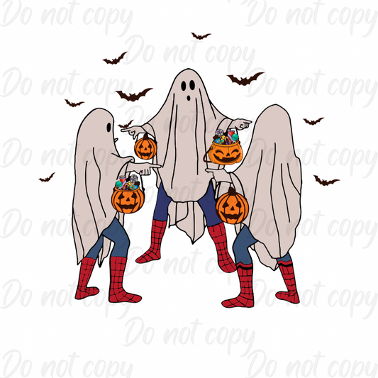 Spidey Ghost Party | Halloween | DTF transfer