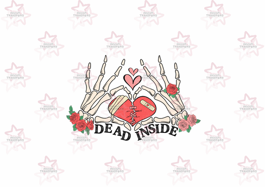 Skull Hand Hearts | UVDTF 3” Decal