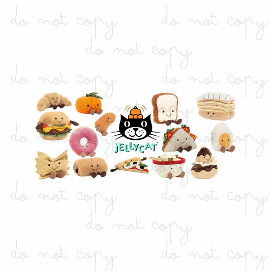 JelliesCat Food | 16oz Libbey Wrap / Decal Sheet | Hiccup Exclusive