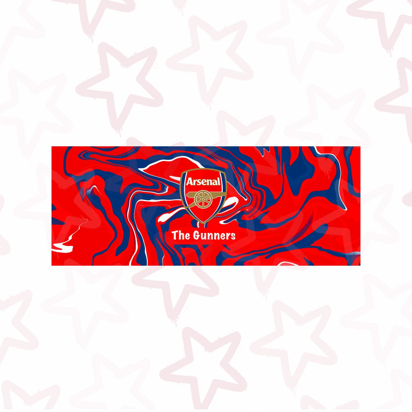 Arsenal The Gunners | Sublimation Wrap 20oz Tumbler, 11oz Mug, 16oz Libbey | Hiccup Exclusive