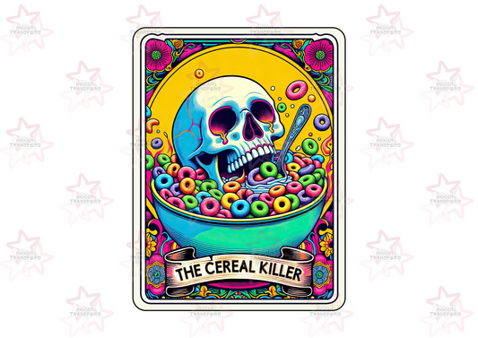The Cereal Killer Tarot Card | UVDTF 3” UVDTF