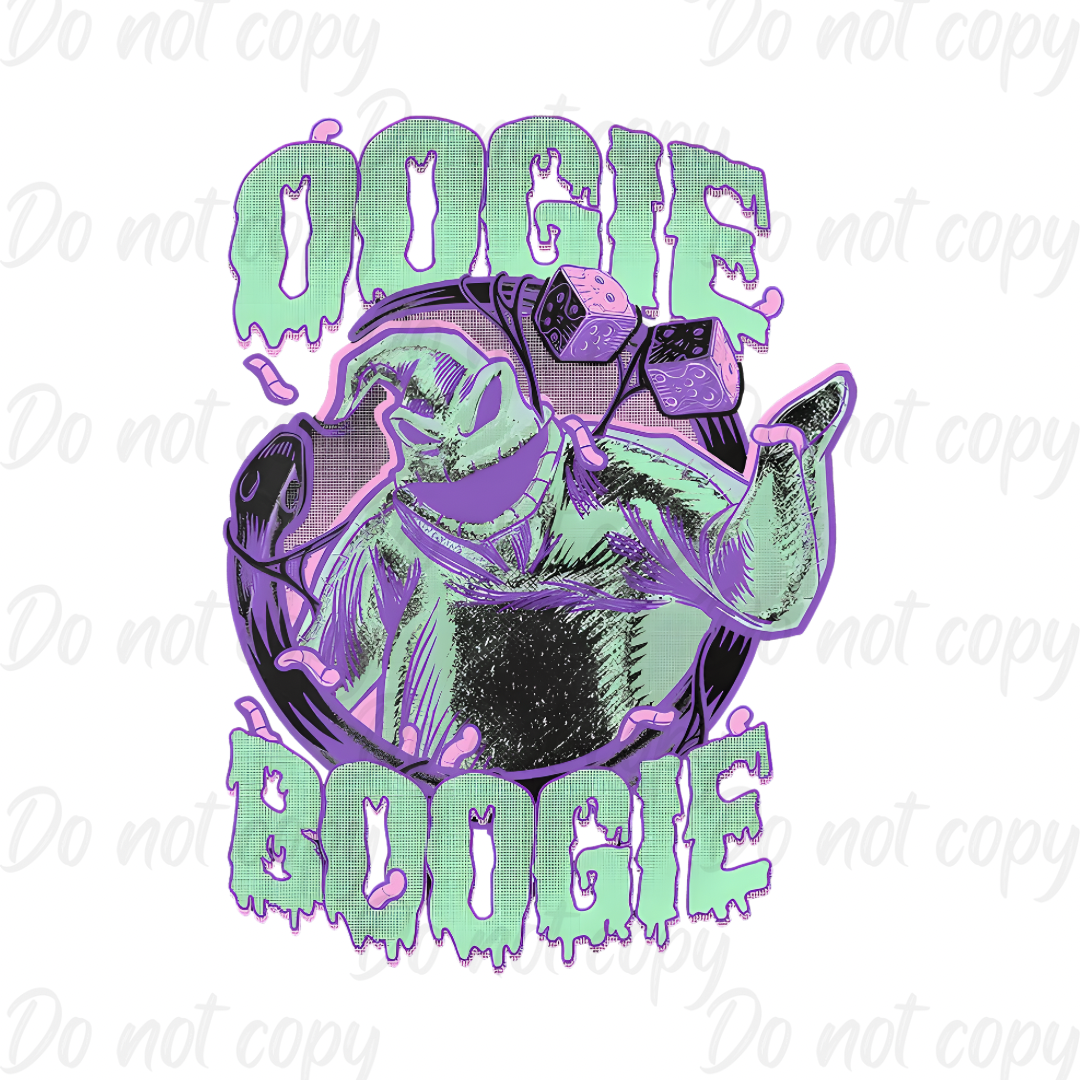 Oogie Boogie | Halloween | DTF transfer