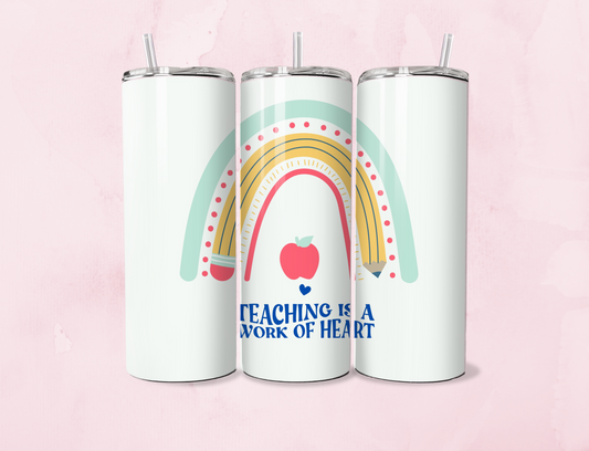 Teacher | 20oz Tumbler Sublimation Wrap