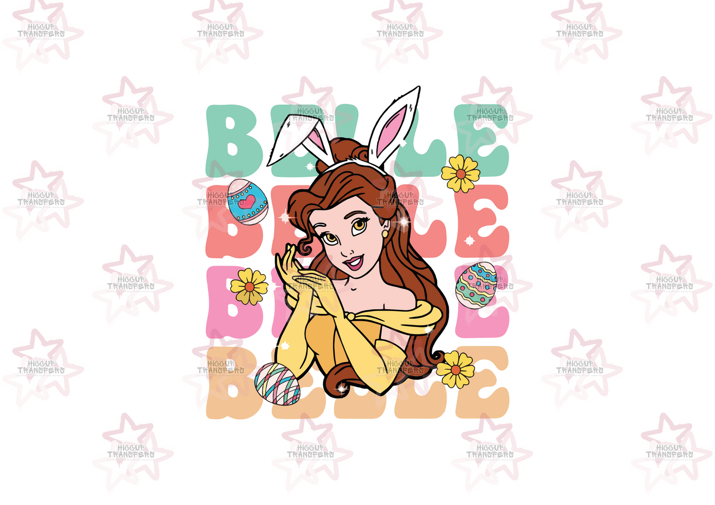 Belle | Easter | DTF Transfer