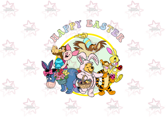 Pooh & Friends | Easter | DTF Transfer