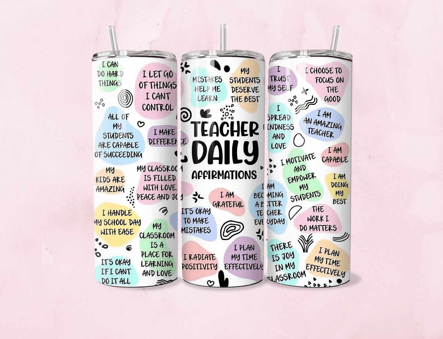 Teacher | 20oz Tumbler Sublimation Wrap