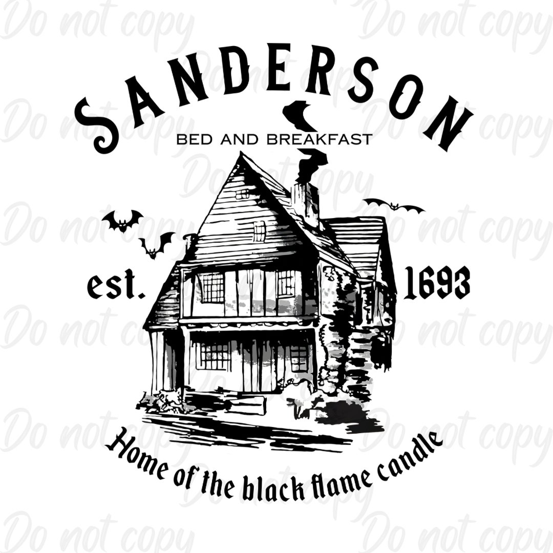 Sanderson  | Halloween | DTF transfer