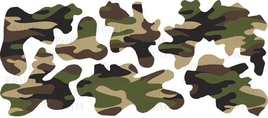 Camouflage | 16oz Libbey Wrap