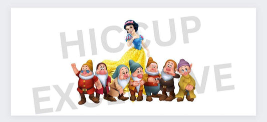 Princess & 7 Dwarfs | DTF Transfer | Hiccup Exclusive Design