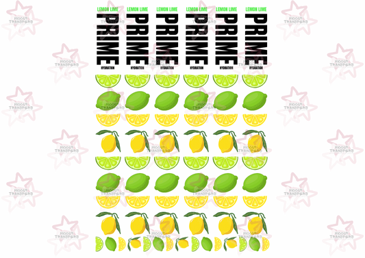 Lemon Lime Prime A3 Decal Sheet