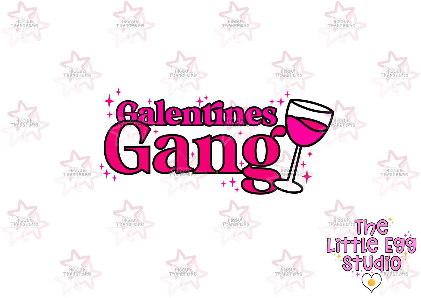 Galentine’s Gang | The Little Egg Studio | 3” UVDTF Decal