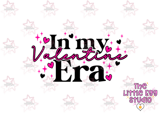 In My Valentine Era | The Little Egg Studio | 3” UVDTF Decal