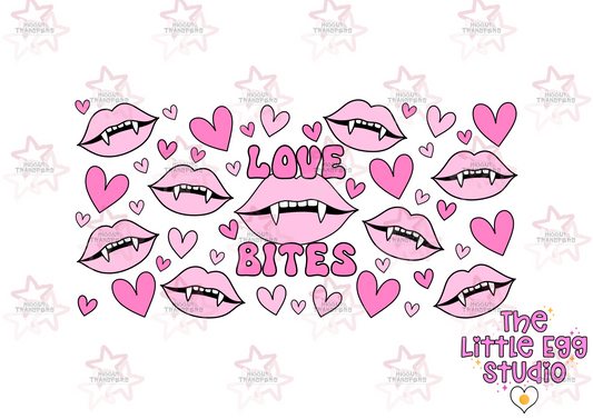 Love Bites | The Little Egg Studio | 11oz Sublimation Mug Wrap