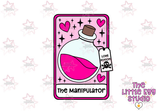 The Manipulator | The Little Egg Studio | 3” UVDTF Decal