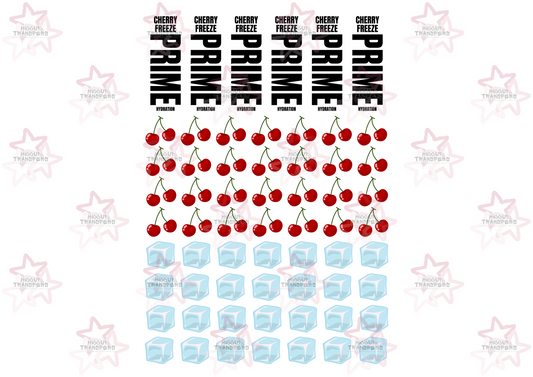 Cherry Freeze Prime A3 Decal Sheet