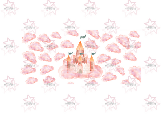 Pink Princess Castle | 16oz Libbey Wrap | Hiccup Exclusive
