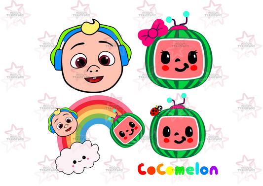 Coco Decal Sheet | DTF transfer