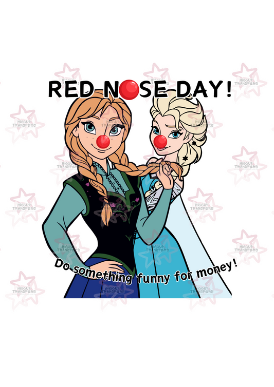 Sisters | DTF Transfer | Hiccup Exclusive Design | Red Nose Day