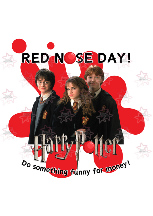 Wizards  | DTF Transfer | Hiccup Exclusive Design | Red Nose Day