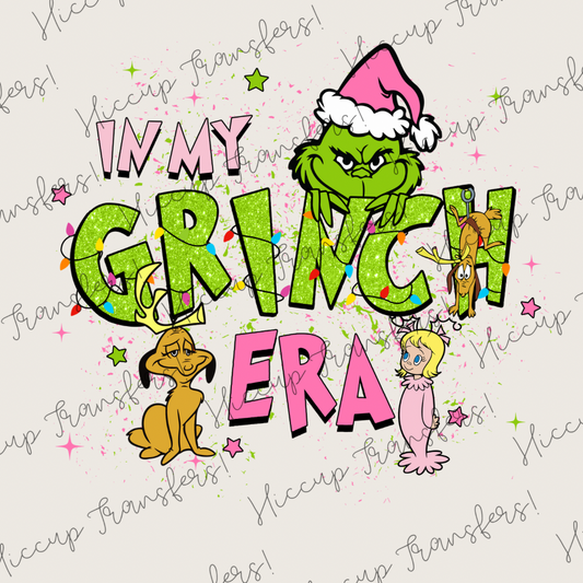 G Era & Friends | DTF transfer | Pink Green Christmas