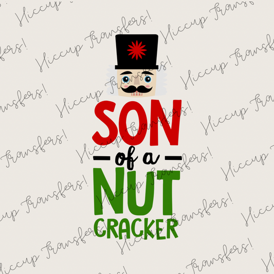 Son Of A Nutcracker | DTF transfer | Elf Christmas