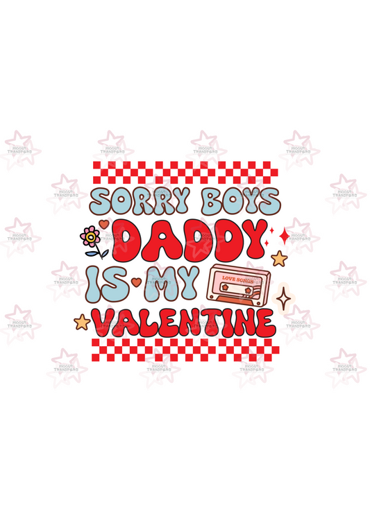 Daddy Is My Valentine | DTF transfer