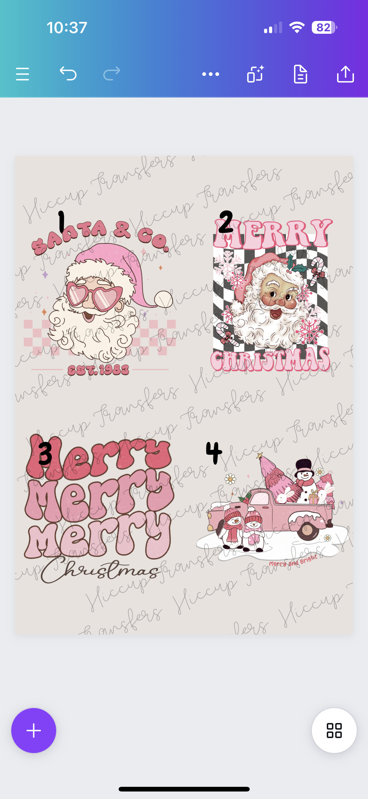 Merry & Pink Christmas Designs | DTF transfer