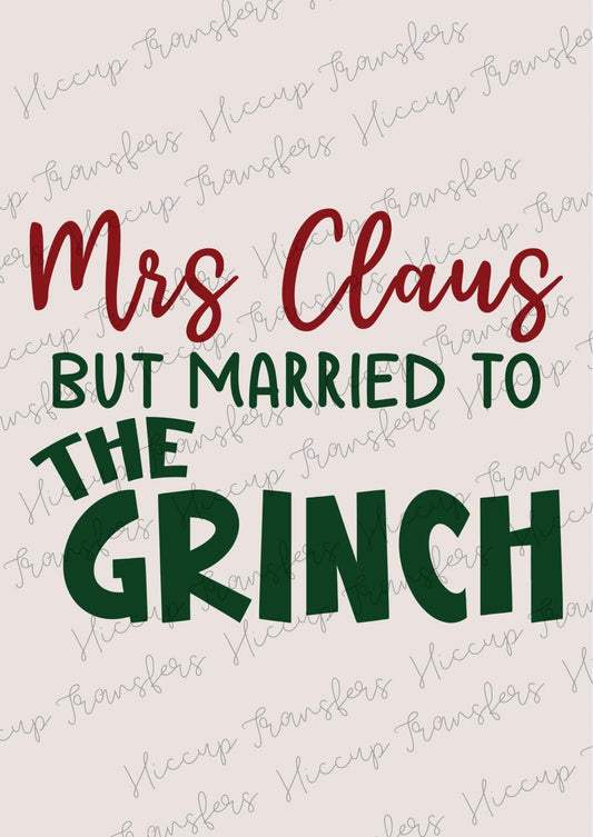 Mrs claus but | Christmas Deisgns | UVDTF 3” Decal