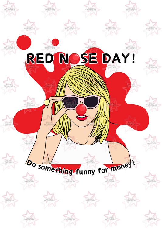 Swiftie | DTF Transfer | Hiccup Exclusive Design | Red Nose Day